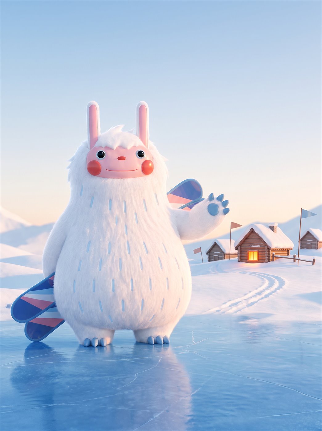雪憨憨主题海报