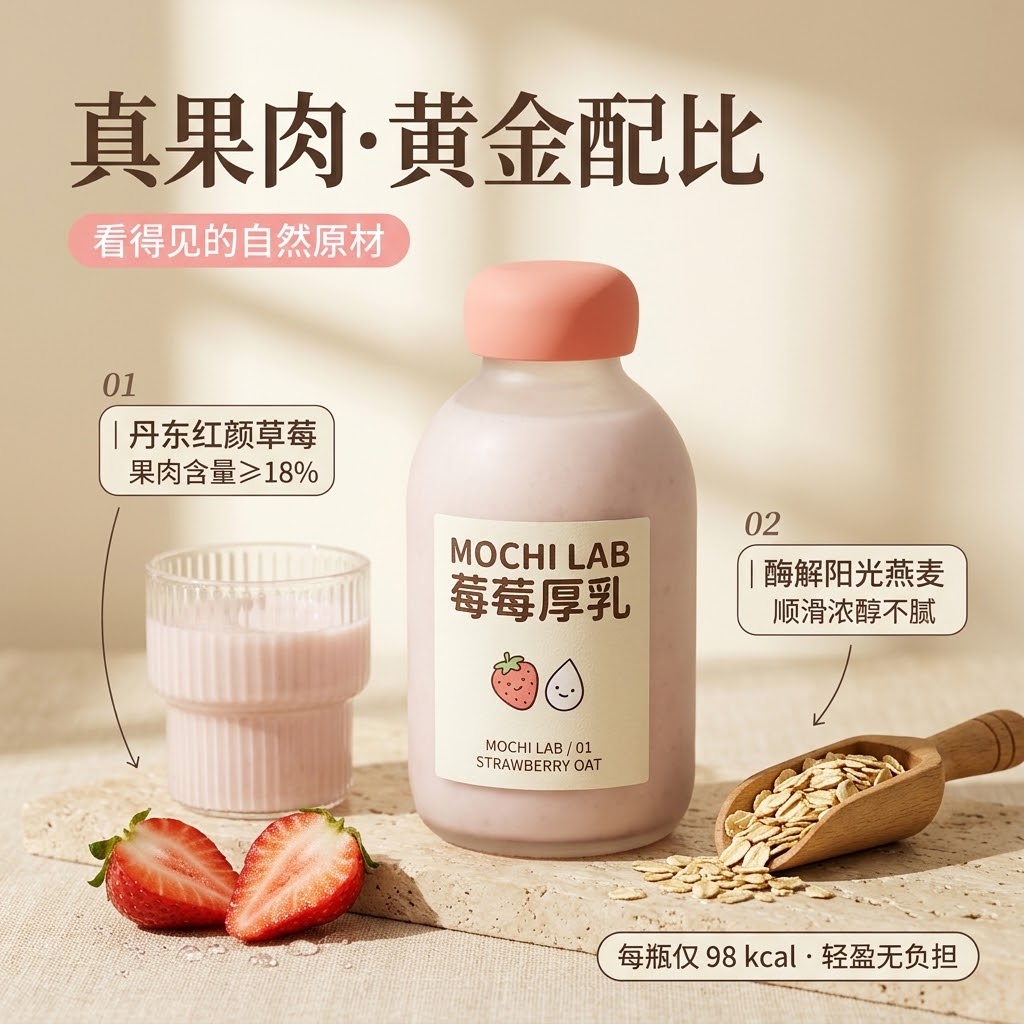 草莓厚乳配方详情